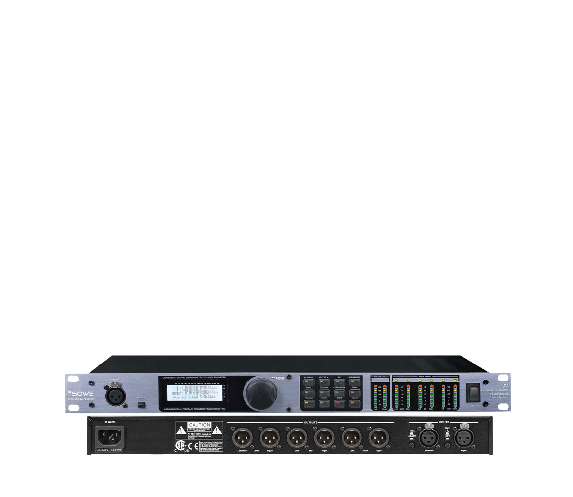 PA profession audio processor